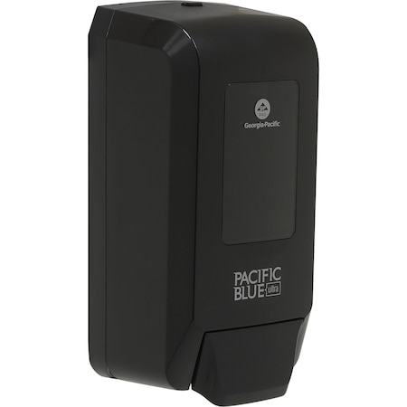 Pacific Blue Dispenser f/Soap/Sanitizer, Manual, 5.1"x6.2"x12.1", Black GPC53057
